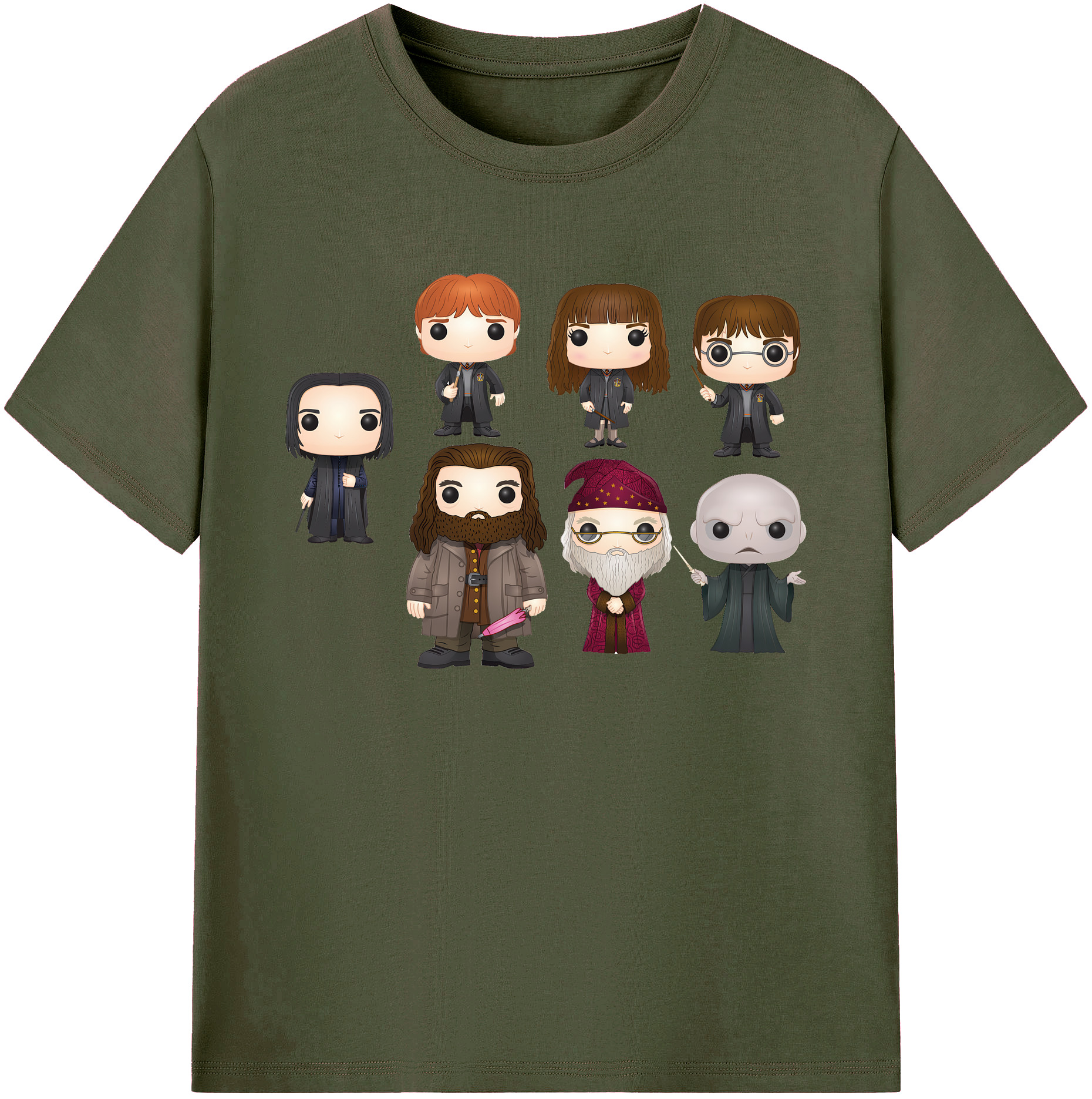 （画像用） Harry Potter ハリー・ポッターシリーズ 綿100％ メンズ半袖Tシャツ｜肌触りやわらか＆通気性
